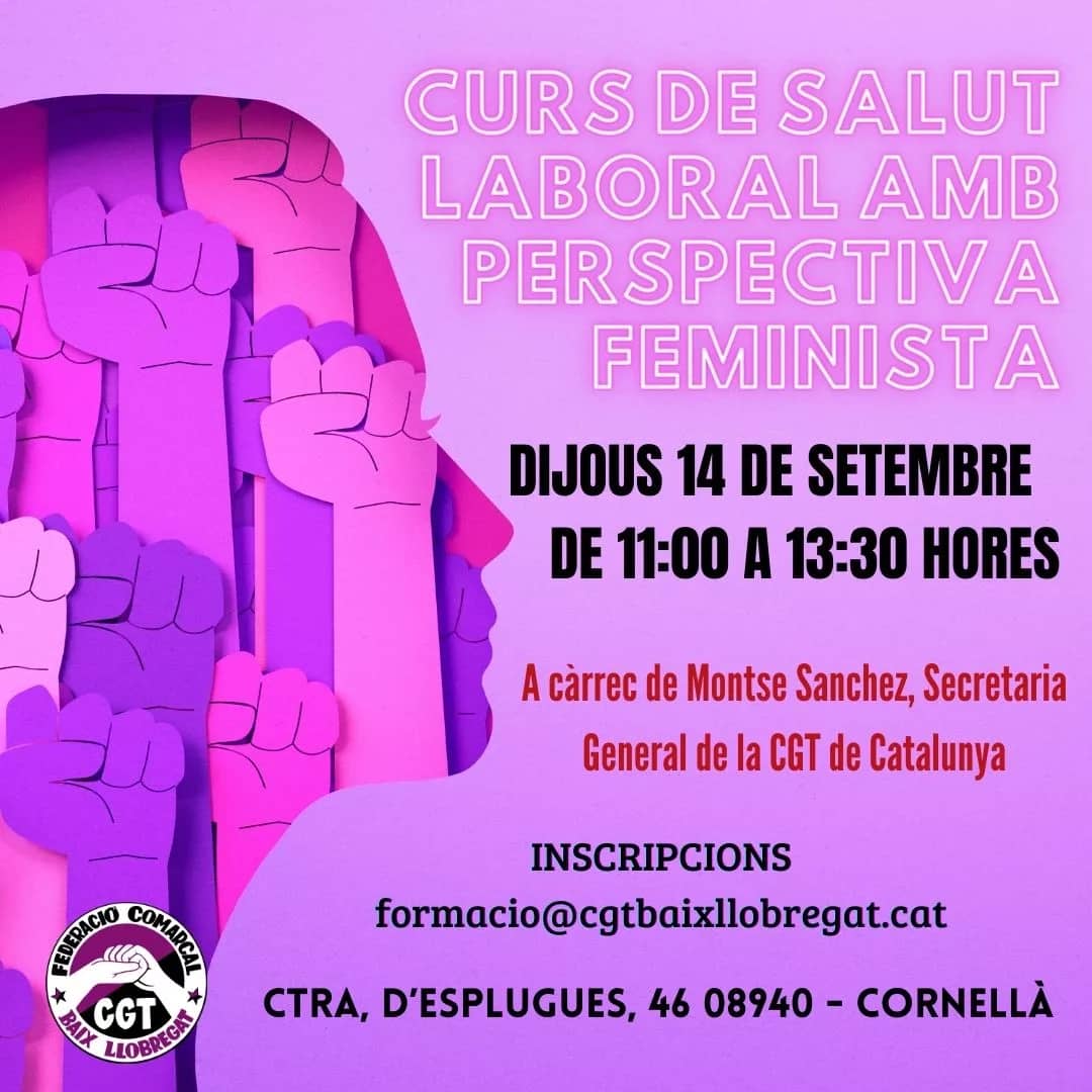 salut laboral feminista cgtbaixllobregat 14set2023