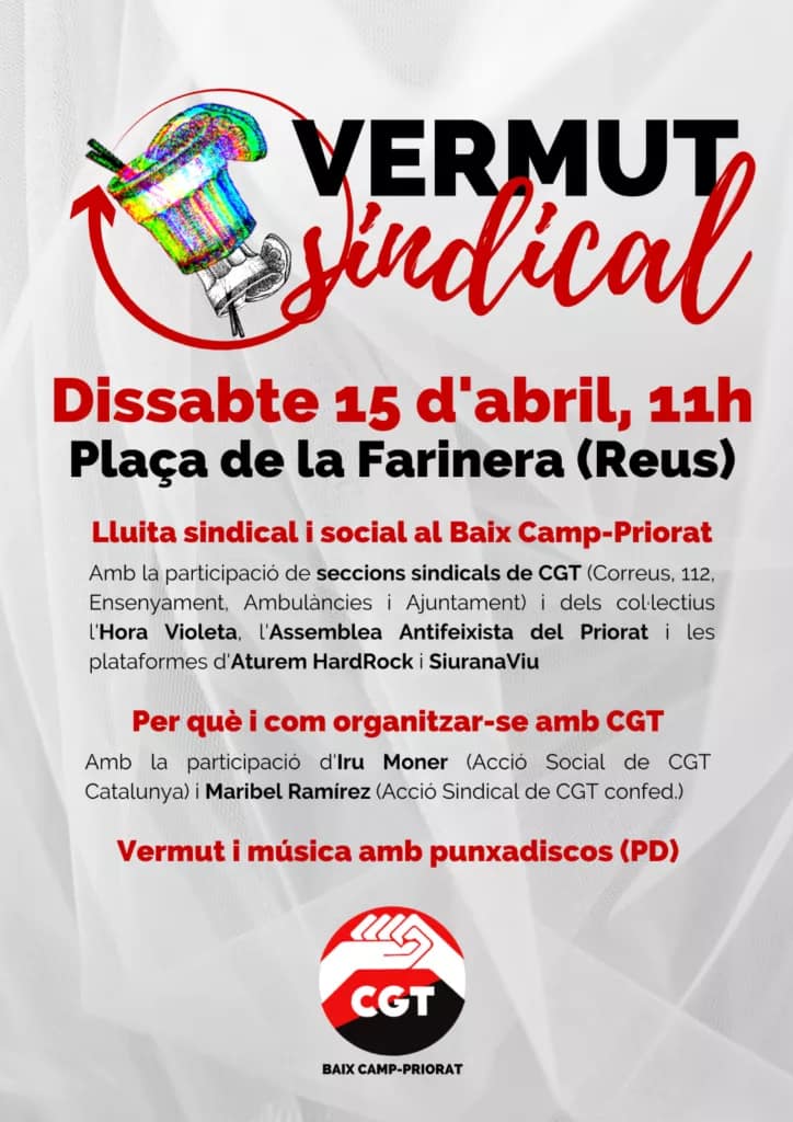 Vermut sindical Reus 15abril2023