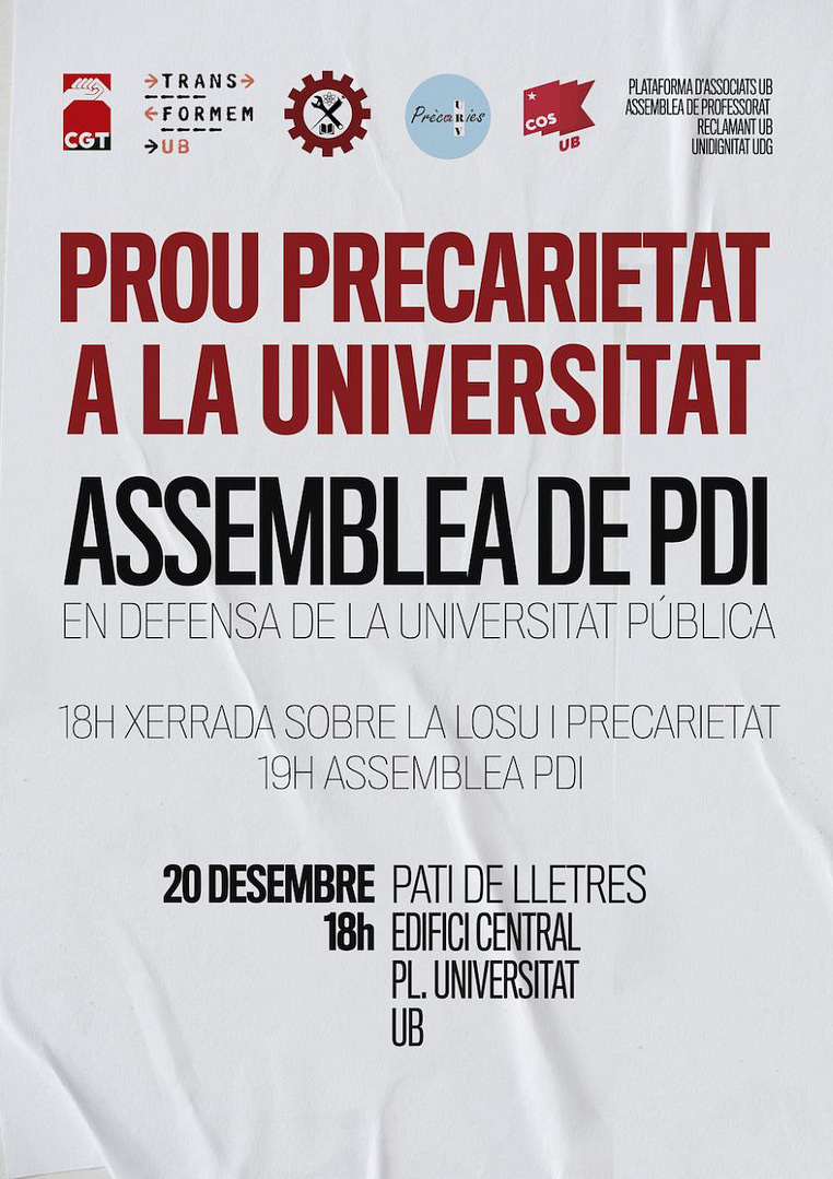 Assemblea PDI unis publiques 20des2022