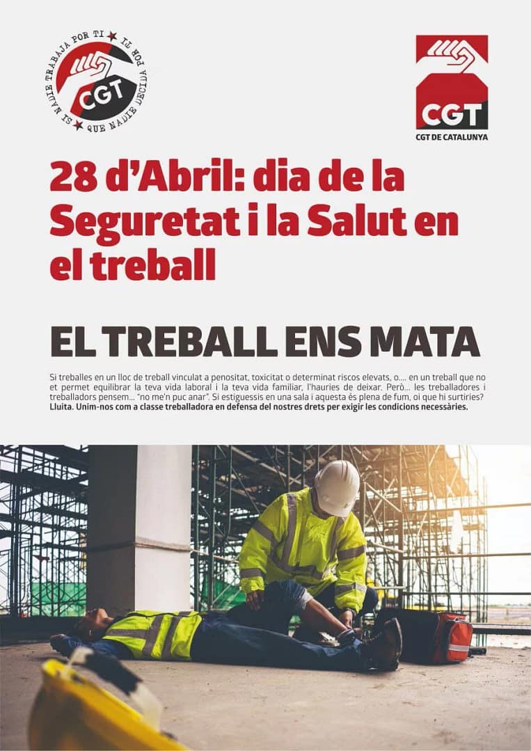 Dia seguretat i salut en el treball 28abril2023